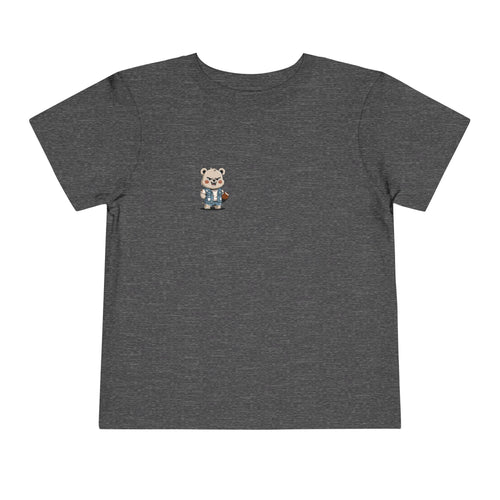 Bad Kid Bear — Football Tee | KitchCotton Kids Streetwear